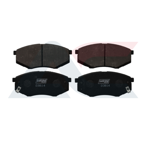 BRAKE PAD SET SONATA SOUL II FRONT BRAKE PAD SET SONATA SOUL II FRONT